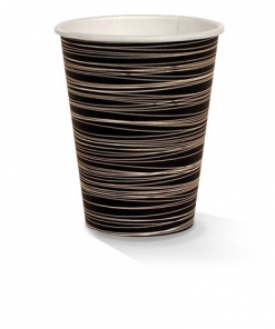 12oz single wall zebra print cup