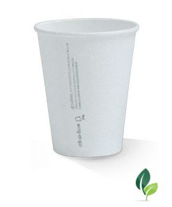 12pz single wall eco white cup