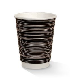 12oz double wall zebra print cup