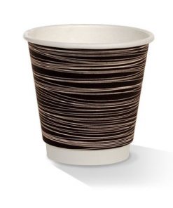 08oz double wall zebra print cup